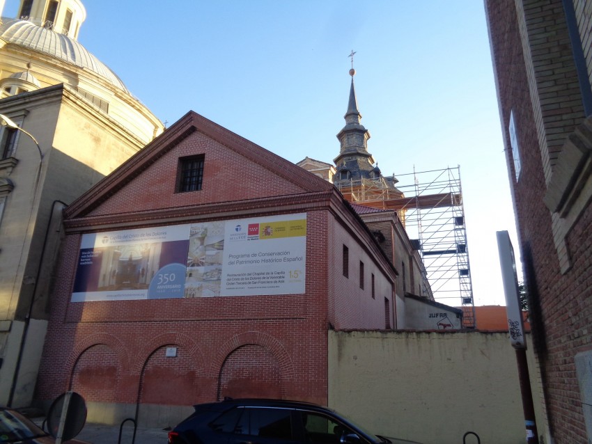 Resultado de imagen de capilla del cristo de los dolores madrid