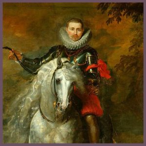 Retrato del infortunado Calderón, por Rubens. Fuente: domuspucelae.blogspot.com