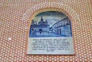 Nicho arranque pasadizo San Andrés