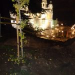 Pretil-muralla de Rebeque-Factor: ¡Notición! Aparece la muralla árabe.