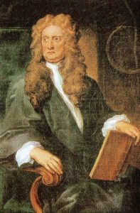 Retrato de Isaac Newton