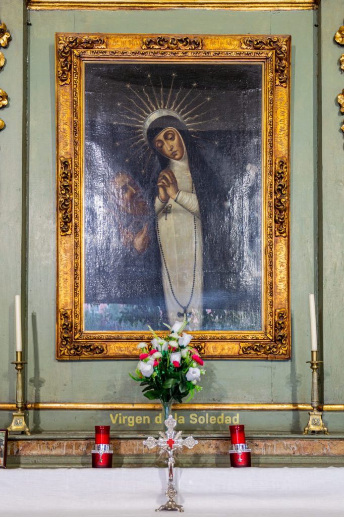 Virgen de la Soledad. (s. XVII).