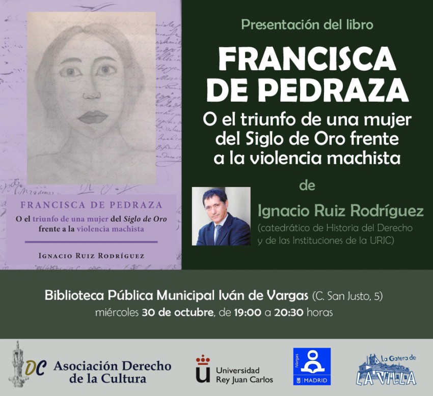 Presentación de libro Francisca de Pedraza