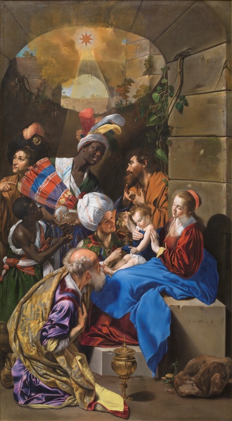 La Adoración de los Reyes Magos Maíno, Fray Juan Bautista Copyright de la imagen ©Museo Nacional del Prado