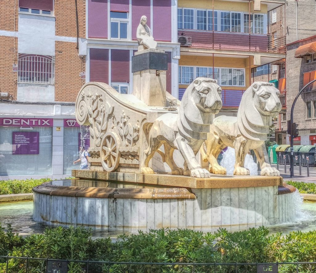 Aspecto actual de la Fuente de la Cibelina. Fotografía por Pablo Aguilera
