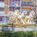 Aspecto actual de la Fuente de la Cibelina. Fotografía por Pablo Aguilera