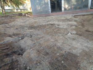 Restos muralla Jardín de Larra 10