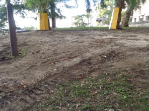 Restos muralla Jardín de Larra 11