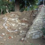 Restos muralla Jardín de Larra 12