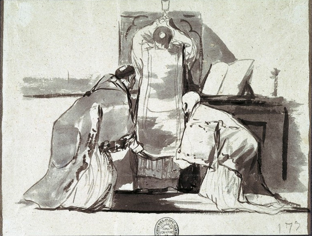 The Mass, by Francisco de Goya.