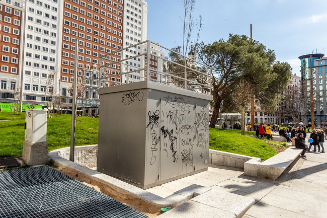 Subestación meteorológica, vandalizada a apenas una semana de su instalación.