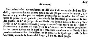 Diario de Madrid, 11 junio 1813.